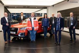Audi offre un Q2 à la Croix-Rouge de Schrobenhausen grâce aux dons de ses employés