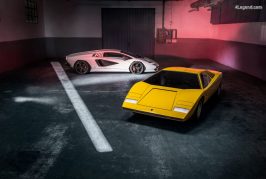 Lamborghini « The Icon Reborn » : Confrontation de la Countach et de son hommage moderne