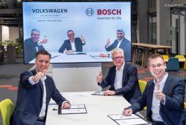 Partenariat entre Volkswagen et Bosch pour des systèmes de production de cellules de batterie