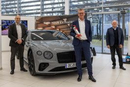 La Bentley Continental GT remporte son tout premier prix 