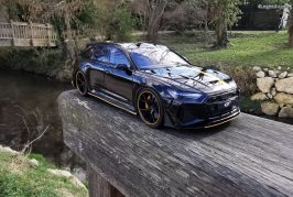 Miniature Audi RS 6 Avant C8 Mansory au 1:18 par GT Spirit – GT326