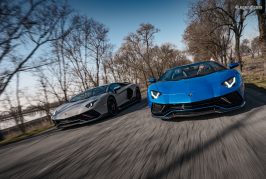 Road trip en Lamborghini Aventador Ultimae Coupé et Roadster