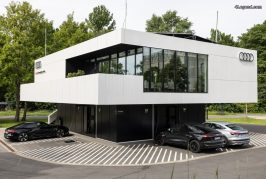Audi poursuit le déploiement de sa station de recharge Audi Charging Hub