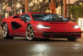 La Lamborghini Countach LPI 800-4 arrive au Japon