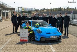 Un nouveau record du tour au Nürburgring pour la Porsche 911 GT3 équipée du Manthey Performance Kit