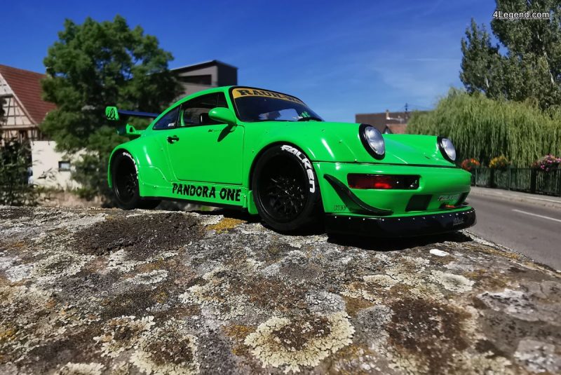 Miniature Porsche 911 RWB Pandora One au 1:18 par Solido – 4Legend 