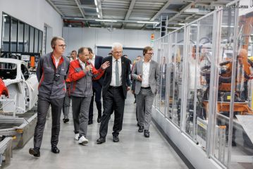 Visite chez Audi à Neckarsulm du ministre-président Winfried Kretschmann