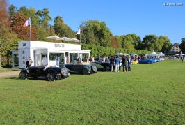 Chantilly 2022 - Impressionnante exposition de modèles Bugatti
