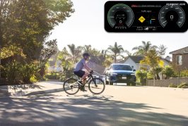 Audi dévoile la technologie C-V2X afin de protéger les cyclistes
