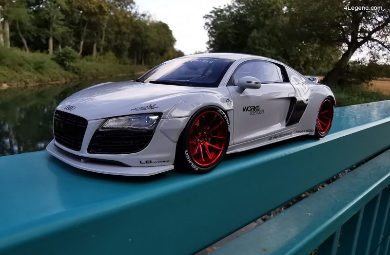 Miniature LB-Works Audi R8 au 1:18 par GT Spirit – GT325 – 4Legend.com ...