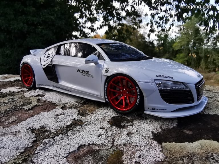 Miniature LB-Works Audi R8 au 1:18 par GT Spirit – GT325 – 4Legend.com ...