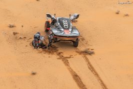 Dakar 2023 - Hécatombe pour l'Audi RS Q e-tron E2 de Carlos Sainz lors de l'étape 3