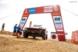 Dakar 2023 - Victoire de Mattias Ekström au prologue avec l'Audi RS Q e-tron E2