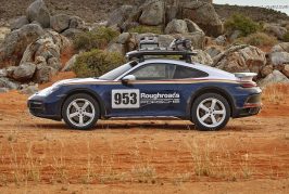 Pneus Pirelli Scorpion All Terrain Plus en 1ère monte sur la Porsche 911 Dakar