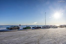Road trip hivernal Lamborghini en Scandinavie