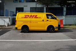 Michelin teste ses pneus increvables Uptis via DHL Express