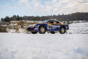 Porsche a restauré sa 959 Paris-Dakar #185 de 1986