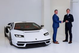 Automobili Lamborghini collabore avec Champagne Carbon