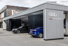 Audi charging hub Berlin - Ouverture du troisième centre de recharge