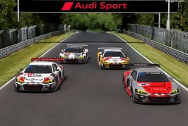24H Nürburgring 2023 - Audi dévoile les décorations historiques de ses R8 LMS