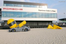 24H Mans 2023 - Sculpture Porsche 