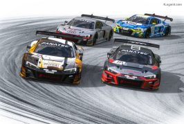 24H Spa 2023 - 13 Audi R8 LMS engagées