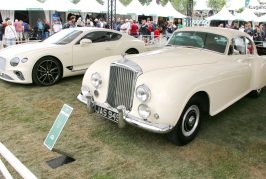 Le Mans Classic 2023 - Bentley Continental Type R JAS 949 de 1953 vs Continental GT Azure unique