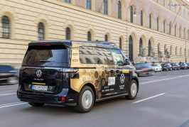 Le VW ID. Buzz AD réalise ses premiers essais de conduite autonome avec des passagers à Munich.