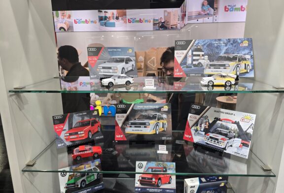 Toy Fair 2026 - Cobi se lance dans la reproduction en briques d'Audi quattro et Audi Sport quattro E2