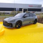 Miniature Audi RS 6 Avant GT gris Nardo au 1/18 par GT Spirit – GT965