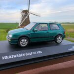 Miniature Volkswagen Golf III VR6 verte par Solido au 1/43 – S4316401