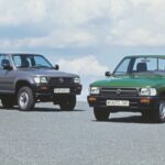 VW Taro – Un pick-up polyvalent sur base de Toyota Hilux, produit de 1989 à 1997