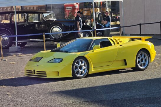 Bugatti EB110 SS jaune de 1994 - châssis 39020, ex Michael Schumacher