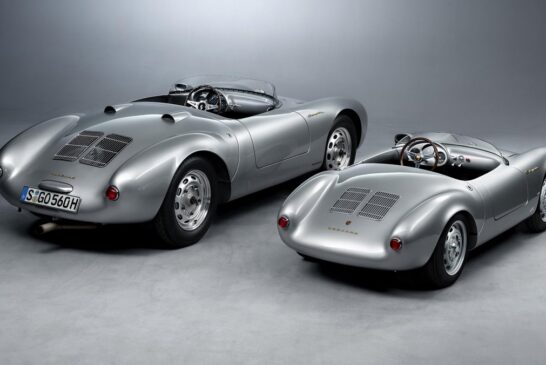 Porsche 550 J par Hedley Studios - Hommage électrique à la 550 Spyder