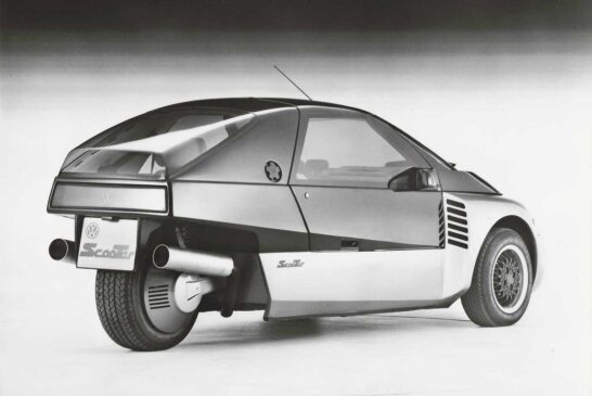 VW Scooter de 1986 : une expérience sur trois roues signée Volkswagen