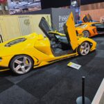 Paris 2026 – Exposition de supercars dont des Lamborghini, Bugatti et Ferrari